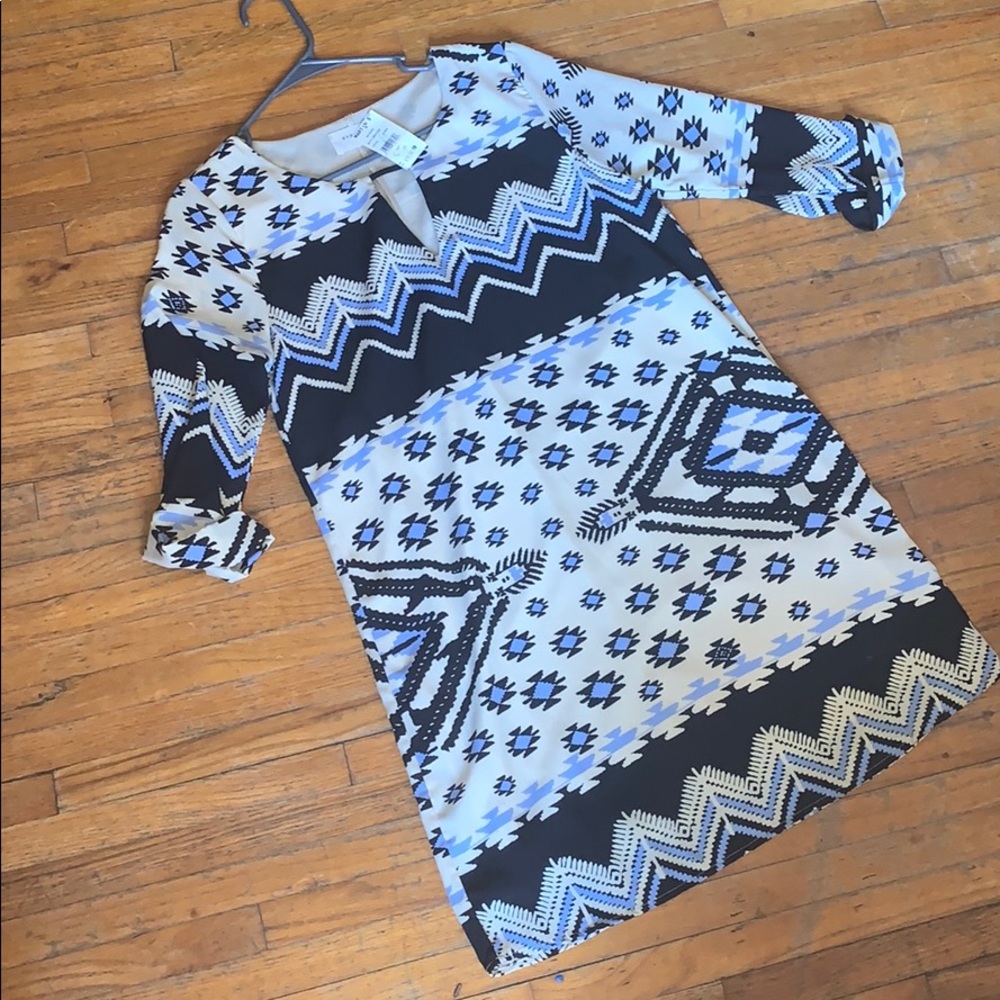 New Everly Aztec Print Dress